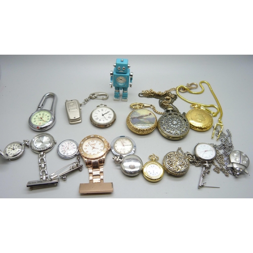 869 - Pocket watches and fob watches