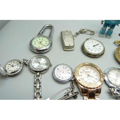 869 - Pocket watches and fob watches