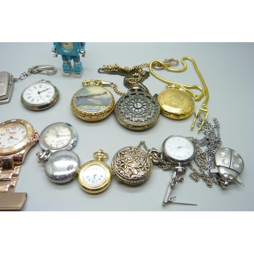 869 - Pocket watches and fob watches