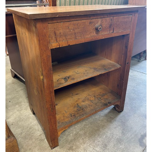 213 - An early 20th Century oak pantry cupboard