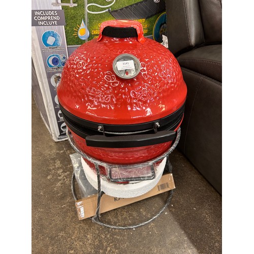 3141 - Kamado Joe 13.5 Junior Ceramic Kettle Grill, Original RRP £333.33 + Vat (4214-15) *This lot is subje... 