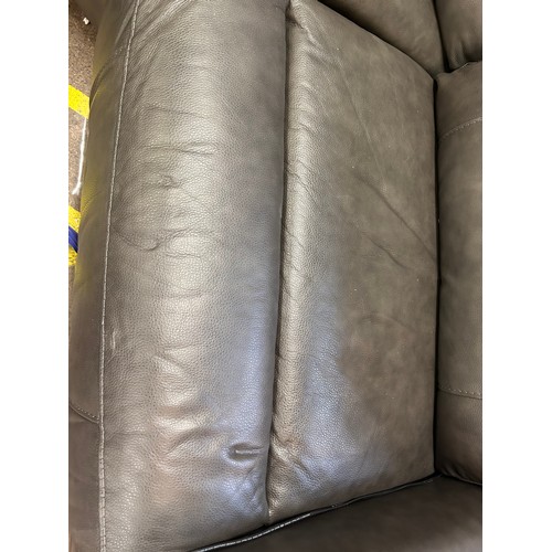 3142 - Gilman Creek Lauretta Leather Electric Reclining Corner Sofa (Tested and working) , Original RRP £19... 