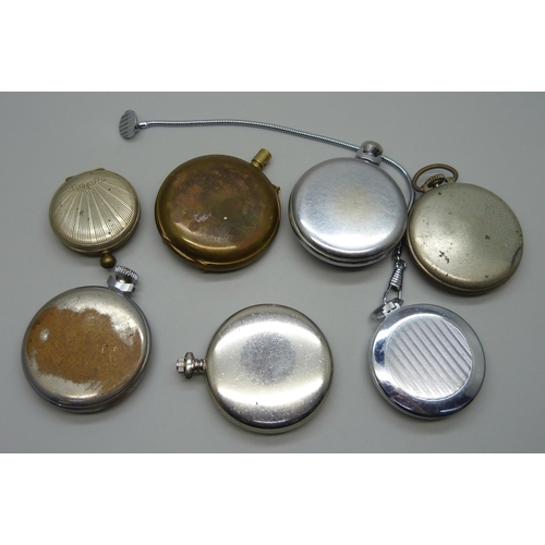 974 - A collection of pocket watches