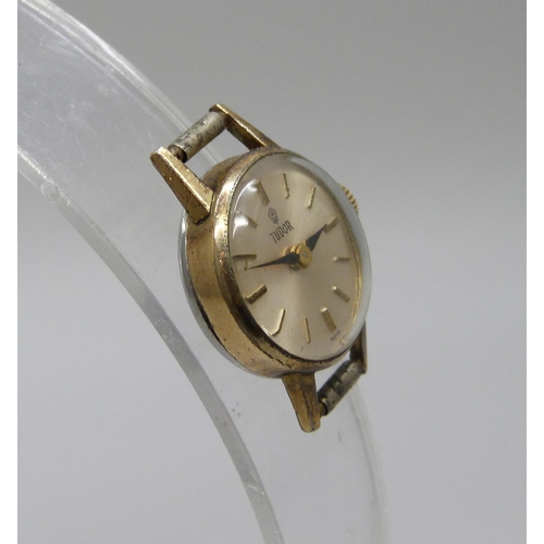 979 - A lady's Tudor by Rolex watch head, 18mm including crown