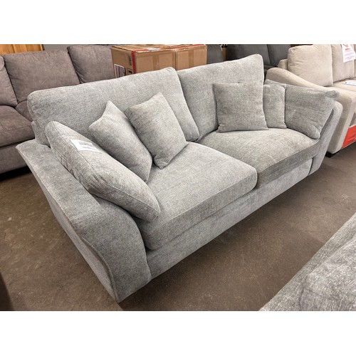 3149 - Selsey 3 Seater Titanium Fabric Sofa, Original RRP £833.33 + Vat (4214-22) *This lot is subject to V... 