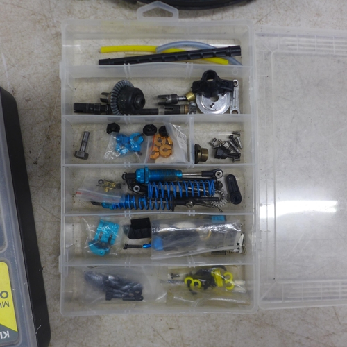 5013 - A collection of RC components and replacement parts