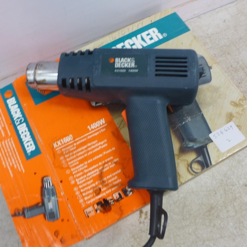 5016 - A quantity of power tools including a Performance Power PR5850 reciprocating saw, A Black and Decker... 