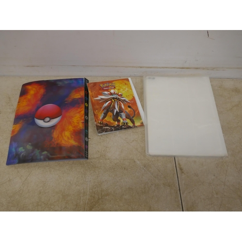 5066 - A collection of collectable items including Pokemon cards, football cards, card binders and mini Pok... 