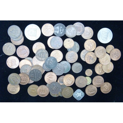 850A - A collection od Channel Island coinage