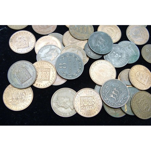 850A - A collection od Channel Island coinage