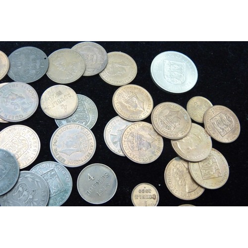 850A - A collection od Channel Island coinage