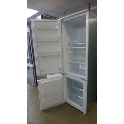 4005 - AEG Integrated 70/30 Fridge Freezer ( Transit Damaged) - Model OSC5S181ES , Original RRP £499.17 inc... 