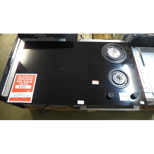 4024 - AEG Dual Fuel Hob - Model B95523NB, (Hob caps missing) Original RRP £815.84 inc Vat (463-78) *This l... 