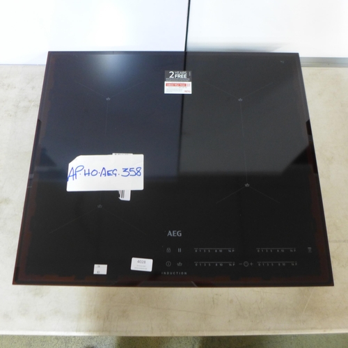 4028 - AEG 4 Zone Induction Hob  - model no. - IAE64411FB, Original RRP £449.17 inc Vat (463-63) *This lot ... 