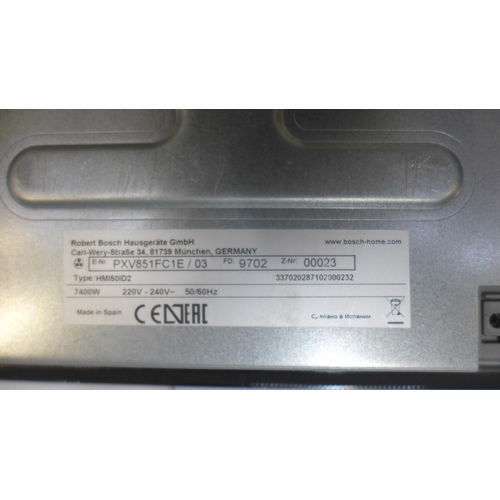 4032 - Bosch Multi Zone Induction Hob - Model PXV851FC1E (463-209) *This lot is subject to VAT