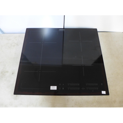 4038 - Zanussi JoinZone Induction Hob  - model no. - ZIFN644K, Original RRP £332.5 inc Vat (463-17) *This l... 