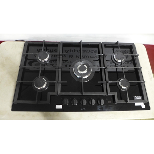 4044 - AEG 5 Burner Gas Hob - model no. -HKB95450NB, Original RRP £540.84 inc Vat (463-175) *This lot is su... 