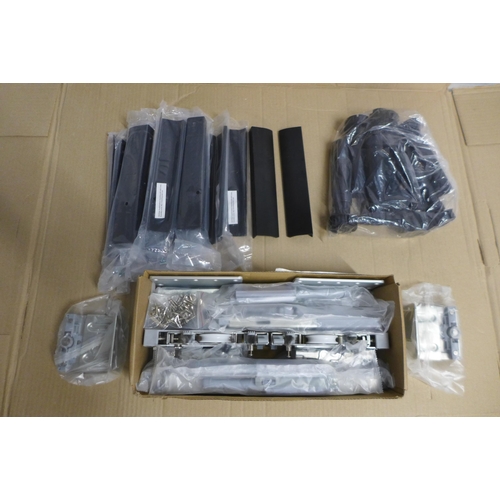 4052 - Quantity Of Black Kitchen Handles And Sliding Robe 2 Door System Accessorie Set (463-203) *This lot ... 