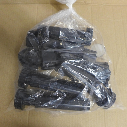 4052 - Quantity Of Black Kitchen Handles And Sliding Robe 2 Door System Accessorie Set (463-203) *This lot ... 