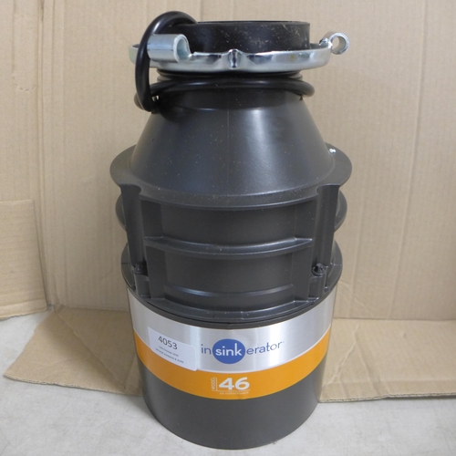 4053 - Insinkerator 46 AS Waste Disposal Unit - model no. - 77969H, Original RRP £165.84 inc Vat (463-43) *... 