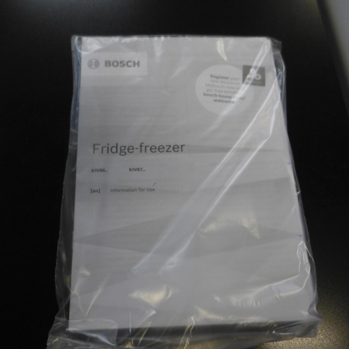 4064 - Bosch 70/30 Fridge Freezer - Low Frost - Model KIV87NSE0G, Original RRP £658.24 inc Vat (463-120) *T... 