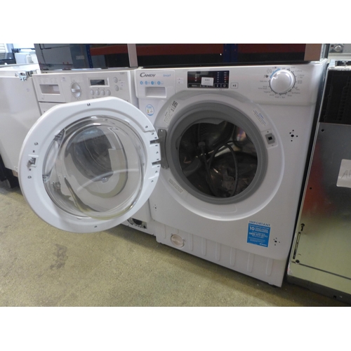 4083 - Candy Integrated Washing Machine (8kg) - model no. - CBW 48D1E, Original RRP £314.17 inc Vat (463-46... 