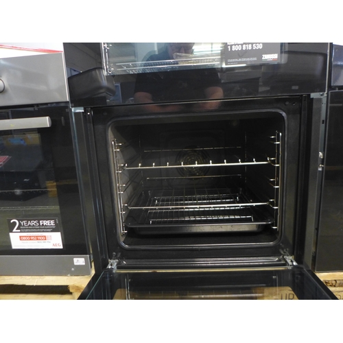 4089 - Zanussi  Built-in Double Oven with AirFry - Model ZKCNA7XN, Original RRP £540.84 inc Vat (463-174) *... 