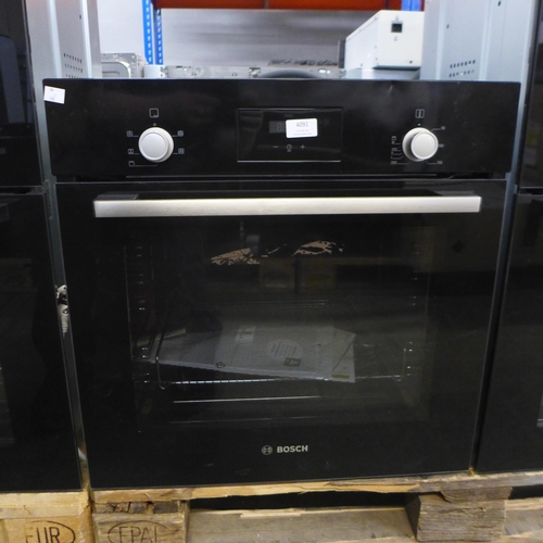 4091 - Bosch Serie 2 Single Oven - model no. -HHF113BA0B, Original RRP £299.17 inc Vat (463-168) *This lot ... 