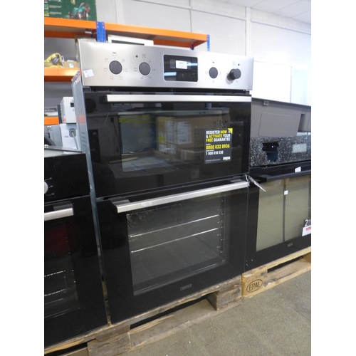 4092 - Zanussi Built In FanCook Double Oven - model no. -ZKHNL3X1, Original RRP £382.5 inc Vat (463-169) *T... 