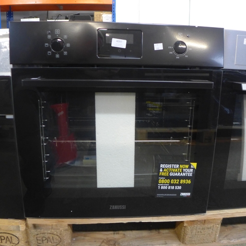 4097 - Zanussi Single Multifunction Oven ( Transit Damaged) - Model ZOHNX3K1, Original RRP £265.83 inc Vat ... 