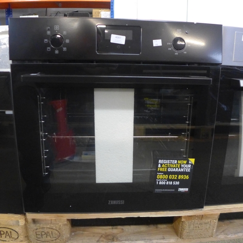 4097 - Zanussi Single Multifunction Oven ( Transit Damaged) - Model ZOHNX3K1, Original RRP £265.83 inc Vat ... 