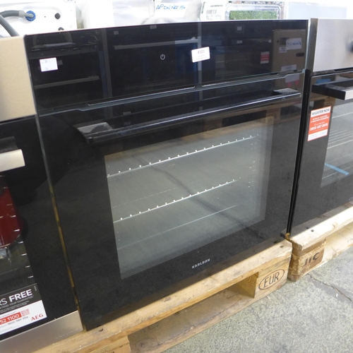 4101 - Karlson Single Pyrolytic Oven - Black - model no. - TFTPYOVBKD, Original RRP £854.17 inc Vat (463-14... 