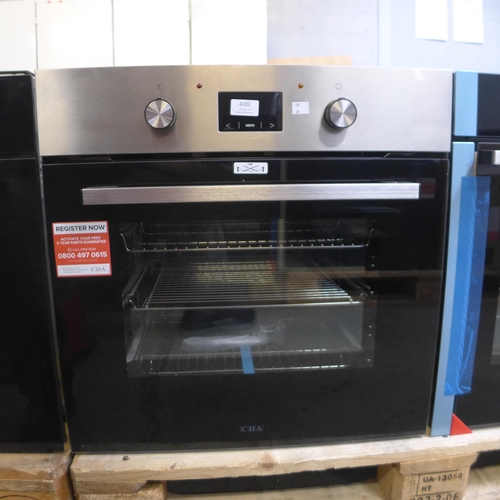 4102 - CDA Single Multifunction Oven - Model SC020SS, Original RRP £232.5 inc Vat (463-69) *This lot is sub... 