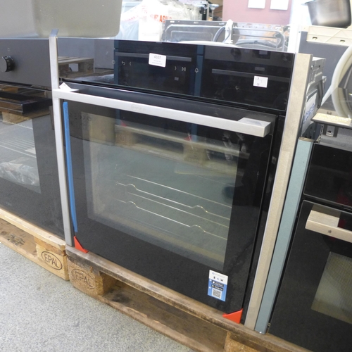 4107 - Neff single Oven With Slide n Hide Door - Model B54CR71NOB (463-28) *This lot is subject to Vat