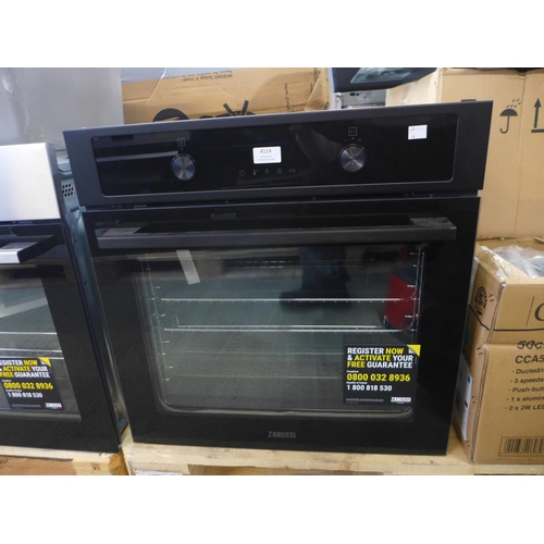 4114 - Zanussi Single Pyrolytic Oven with AirFry - Model ZOPNA7KN, Original RRP £515.84 inc Vat (463-4) *Th... 