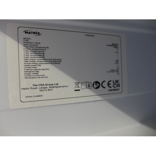 4126 - Matrix Integrated Under Counter Freezer - model no. -MFU801, Original RRP £258.33 inc Vat (463-186) ... 