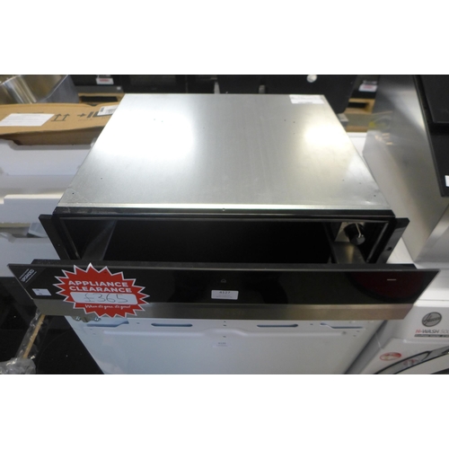 4127 - Bosch Serie 8 Warming Drawer  - model no. - BIC630NS1B, Original RRP £407.5 inc Vat (463-93) *This l... 