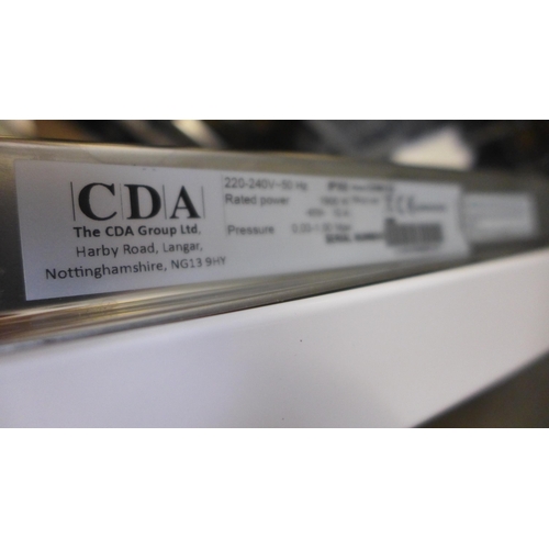 4137 - CDA Integrated dishwasher - Model CD16132, Original RRP £350 inc Vat (463-59) *This lot is subject t... 