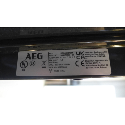 4140 - AEG Built In Double Oven  - model no. - DEB331010M, Original RRP £557.5 inc Vat (463-38) *This lot i... 