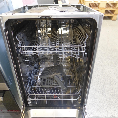 4142 - AEG Fully Integrated Slimline Sliding Hinge Dishwasher ( Legs Incomplete) - Model FSX51407Z, Origina... 