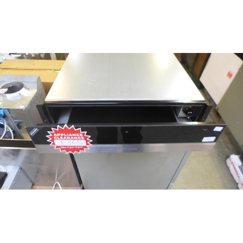 4143 - Bosch Serie 8 Warming Drawer - model no. - BIC630NS1B, Original RRP £407.5 inc Vat (463-86) *This lo... 