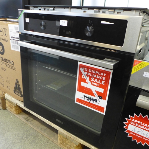 4148 - Zanussi Airfry Single Oven - model no. - ZOPNA7X1, Original RRP £415.83 inc Vat (463-88) *This lot i... 