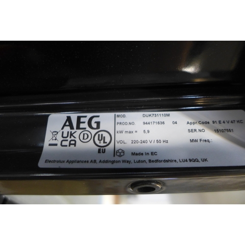 4151 - AEG Built In Double Oven ( Transit Damaged) - model no. - DEB331010M, Original RRP £557.5 inc Vat (4... 