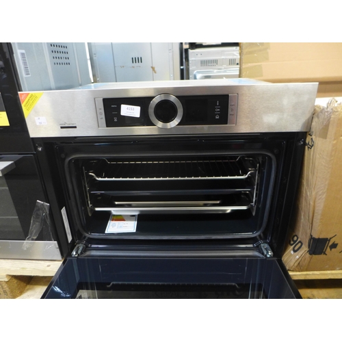 4153 - Bosch Single Oven With Home Connect - Model HB6B50C0 (463-205) *This lot is subject to VAT