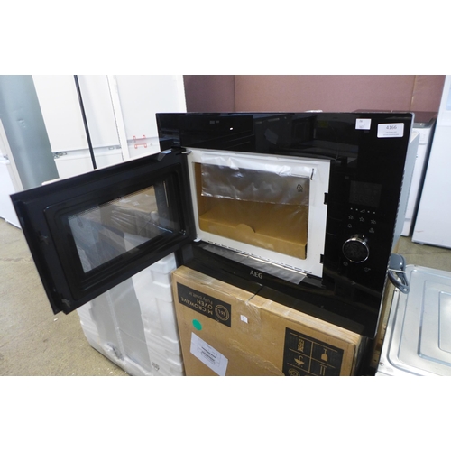 4166 - AEG Microwave - model no. -MBE2658SEB, Original RRP £399.17 inc Vat (463-163) *This lot is subject t... 