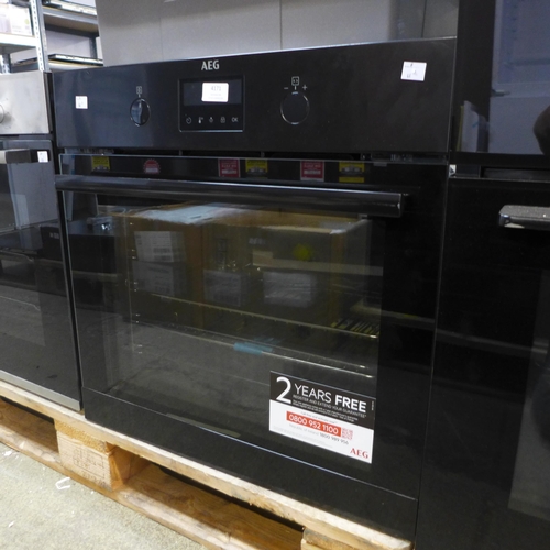 4171 - AEG Single Multifunction Oven - Model BE8335061B, Original RRP £457.5 inc Vat (463-49) *This lot is ... 