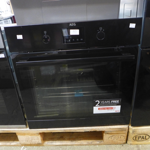 4171 - AEG Single Multifunction Oven - Model BE8335061B, Original RRP £457.5 inc Vat (463-49) *This lot is ... 