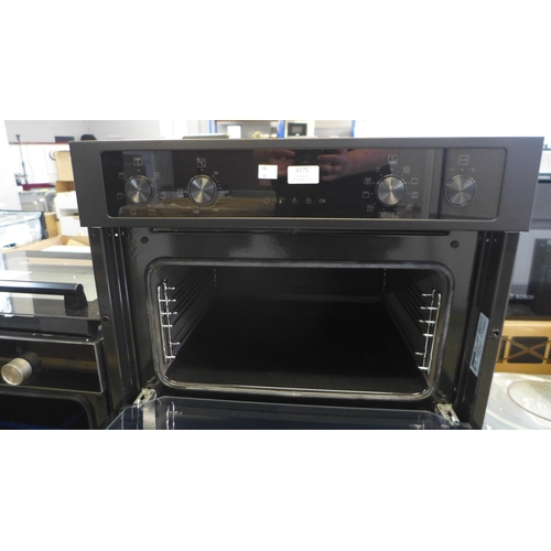 4175 - Zanussi  Built-in Double Oven with AirFry - Model ZKCNA7KN, Original RRP £540.84 inc Vat (463-58) *T... 