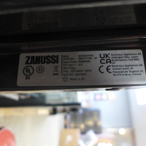 4175 - Zanussi  Built-in Double Oven with AirFry - Model ZKCNA7KN, Original RRP £540.84 inc Vat (463-58) *T... 