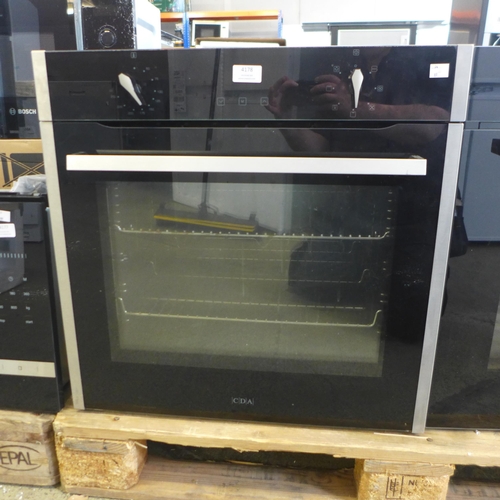 4178 - CDA Single Fan Oven - model no. - SL200SS, Original RRP £299.17 inc Vat (463-85) *This lot is subjec... 